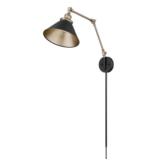 A thumbnail of the Millennium Lighting 11001 Matte Black / Vintage Brass