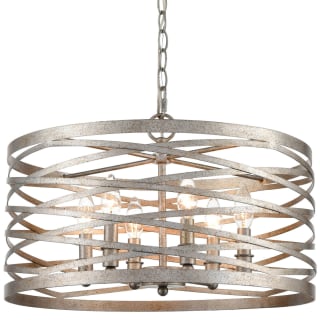 Millennium Lighting 170026 AN Antique Nickel Annata 6 Light 20 Wide Drum Chandelier LightingDirect