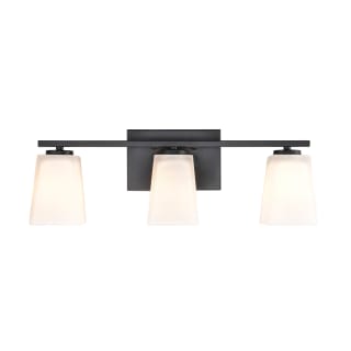 Matte black 3 light vanity light on sale