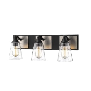 A thumbnail of the Millennium Lighting 3373 Matte Black / Brushed Pewter