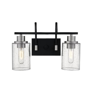 A thumbnail of the Millennium Lighting 3512 Matte Black / Brushed Nickel