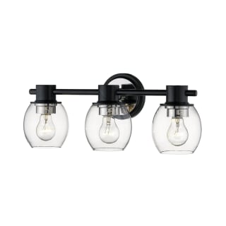 A thumbnail of the Millennium Lighting 3553 Matte Black / Polished Nickel