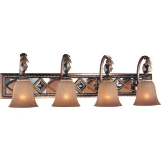 Minka Lavery 6744 206 Aston Court Bronze 4 Light Bathroom Vanity Light