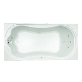 Mirabelle MIRKWW7236WH White Key West 72" X 36" Drop-In ...