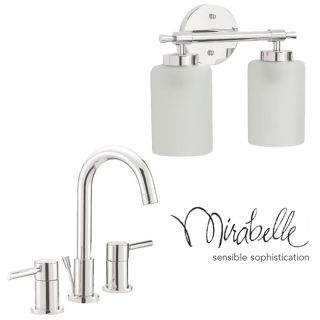 A thumbnail of the Mirabelle MIRWSED800H/MLED2LGT Brushed Nickel