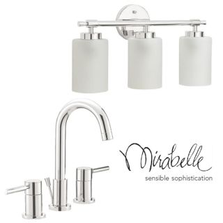 A thumbnail of the Mirabelle MIRWSED800H/MLED3LGT Brushed Nickel