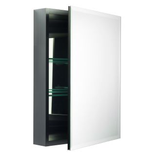 Miseno Mbc2620 Bl Black Dual Mount 26 X 20 Beveled Medicine