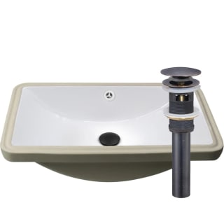 A thumbnail of the Miseno MBS-NP-U213907 Polished White / Oil Rubbed Bronze Drain