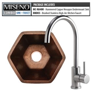 Miseno undefined undefined Bar Combo - Hand-Hammered Copper ...