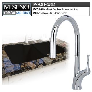 A thumbnail of the Miseno MCI35-0UM/MK171 Black / Polished Chrome