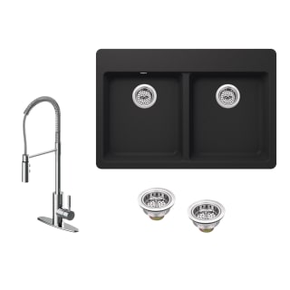 Miseno Mgr33225050 Mk6557 Bl Ch Black Sink Chrome Faucet 33