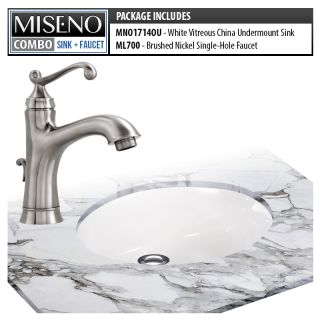 Miseno Mno1714ou Ml700 Orb White Oil Rubbed Bronze Bathroom