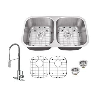 Miseno Mss3220c5050 Mk6557 St Ch Stainless Sink Chrome Faucet 32