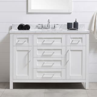 A thumbnail of the Miseno MV-TAHO48-15VVA White / White Carrara Marble