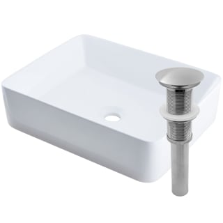 A thumbnail of the Miseno MVS-NP-01321 Polished White / Brushed Nickel Drain