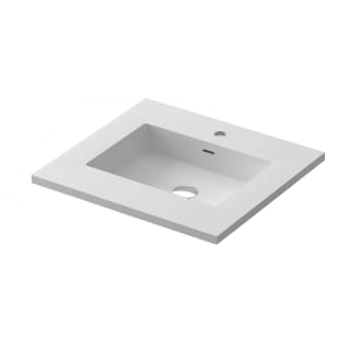 A thumbnail of the Miseno MVT-24-313SQ1HSS Matte White Solid Surface