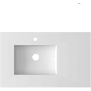 A thumbnail of the Miseno MVT-36L-313SQ1HSS Matte White Solid Surface