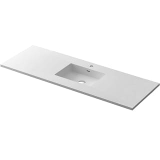 A thumbnail of the Miseno MVT-60C-313SQ1HSS Matte White Solid Surface