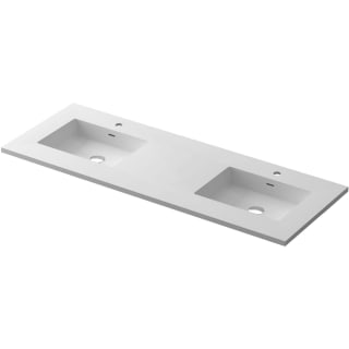 A thumbnail of the Miseno MVT-60D-313SQ1HSS Matte White Solid Surface