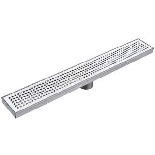 Miseno Mlnd 36 Stainless Steel 36 Pattern Grate Linear Shower Drain With 2 Outlet Faucetdirect Com