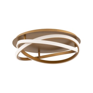 Modern Forms Veloce LED Flush Mount in Aged Brass FM 24818 AB