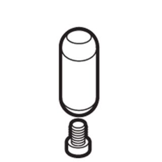 Moen 104020 Chrome Manual Temperature Control Handle Kit for ...