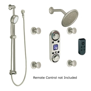 Moen 295bn Brushed Nickel Vertical Spa Shower Trim Only Faucet Com