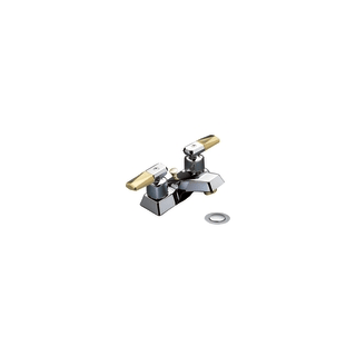 Moen 4929 Chrome Polished Brass Double Handle Centerset Lavatory
