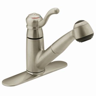 Moen 7575sl Stainless Single Handle Pullout Kitchen Faucet From