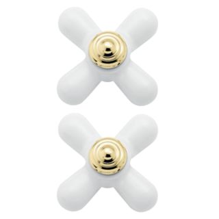 A thumbnail of the Moen 97435 Porcelain/Polished Brass