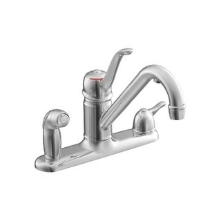 Moen F87424 Chrome Faucet Kitchen Single Handle From The Muirfield