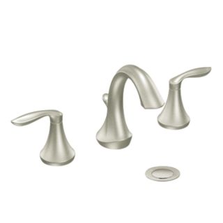 Moen Cat6420 Chrome Double Lever Handle Widespread Lavatory Faucet