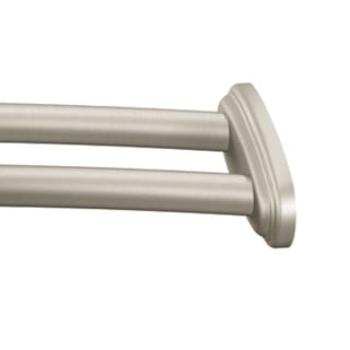 Moen Csidn2140bn Brushed Nickel Double Curved Shower Curtain Rod