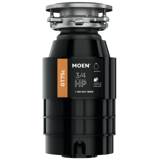 Moen Gt75c Black Gt Series 3 4 Hp Continuous Garbage Disposal Faucet Com