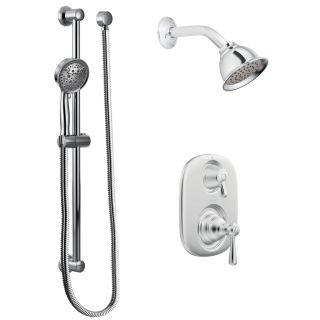 Moen 602sep Chrome Pressure Balanced Shower System With 1 75 Gpm