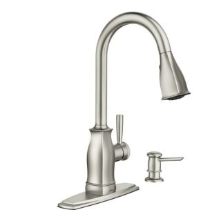 Moen 87024msrs Spot Resist Stainless Hensley Kitchen Faucet With