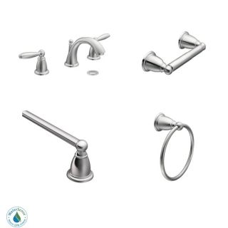 A thumbnail of the Moen Brantford Faucet and Accessory Bundle 1 Brushed Nickel