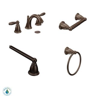 A thumbnail of the Moen Brantford Faucet and Accessory Bundle 1 Oil Rubbed Bronze