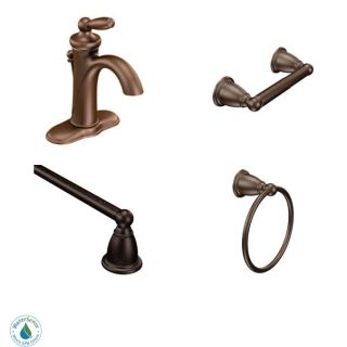 A thumbnail of the Moen Brantford Faucet and Accessory Bundle 2 Oil Rubbed Bronze
