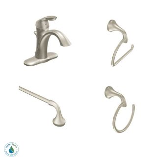 A thumbnail of the Moen Eva Faucet and Accessory Bundle 2 Brushed Nickel