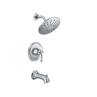 Moen T2283EP Chrome Dartmoor Tub and Shower Trim Package with 1.75 