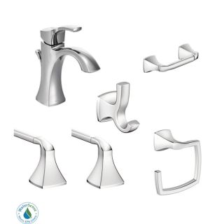 A thumbnail of the Moen Voss Faucet and Accessory Bundle 4 Chrome