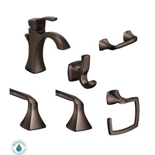 A thumbnail of the Moen Voss Faucet and Accessory Bundle 4 Oil Rubbed Bronze