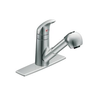 Moen Ca87315c Chrome Kitchen Faucet With Pull Out Spout From The