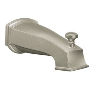 Moen S3859bn Brushed Nickel 7 5 8 Wall Mounted Tub Spout With 1 2