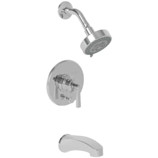 Newport Brass 3 1622bp 26 Polished Chrome Miro Pressure Balanced Shower System With Shower Head Tub Spout Shower Arm And Valve Trim Less Rough In Valve Faucetdirect Com