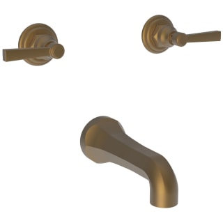 Newport Brass 3-915/10 Satin Bronze (PVD) Wall Mounted Bathtub Faucet from  the Astor Collection 