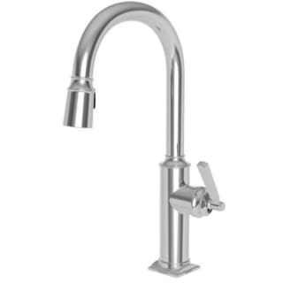 Newport Brass 3170 5103 15s Satin Nickel Adams 1 8 Gpm Single Hole Pull Down Kitchen Faucet Faucet Com