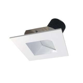 Nora Lighting NIO 4SW40XWW 10 Iolite 4 inch LED Square Non Adjustable Wall Wash Reflector White White 4000