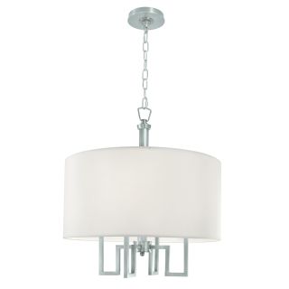 A thumbnail of the Norwell Lighting 9677 Brushed Nickel with White Shade